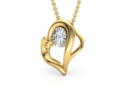 In Love Miracle Plate Pendant  3D print model