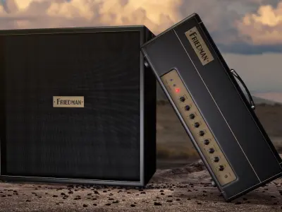 Friedman BE-100 Amp 3D model