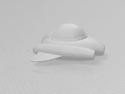 Dragon Ball Car 3 3D Model 3D print model