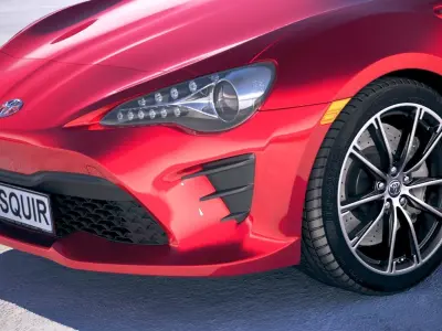 Toyota GT86 2018 3D model