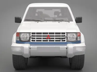 Mitsubishi Pajero 1991 3D model