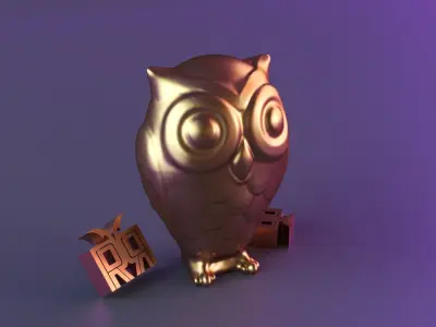 Owl decor 3D print model order