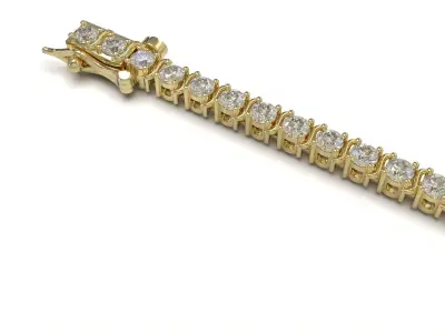 Tennis Bracelet 47325 3D print model