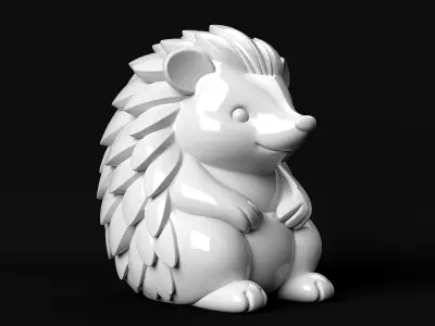 Porcupine 3D print model