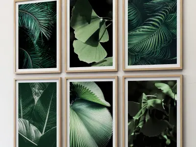 JUNIQE Tropical Set-03 3D model