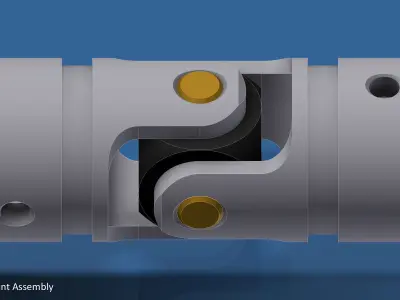 Universal Joint 3D print model