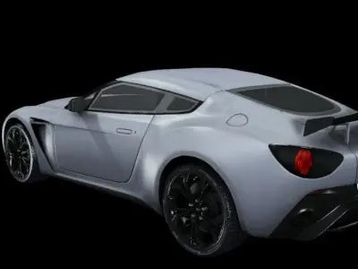 Aston martinzagato3d-game creation-animation-iclone-unreal-unity 3D model