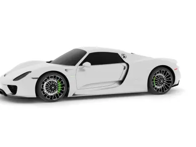 Porsche 918 2015 3D model