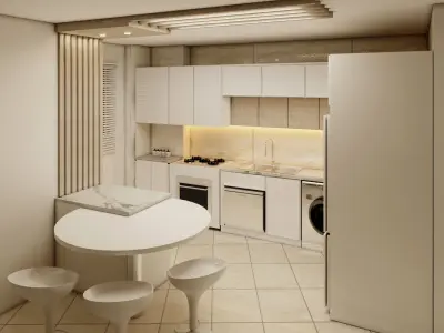 modern kitchen  3D model