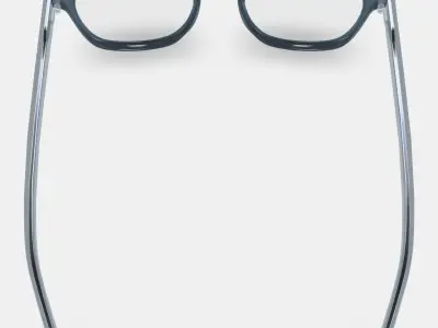 Felix Eyeglasses in Pacific Crystal 3D model