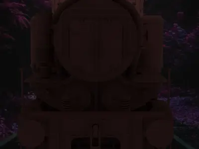 Locomotive Tank Engine 3D model