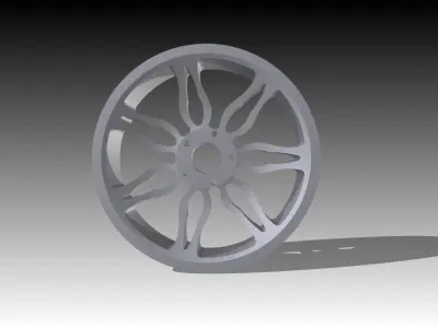 19 inch Car Rims 3D model