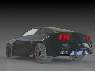 Ford Mustang Free 3D print model