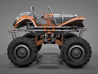 Monster Truck 10 3D model