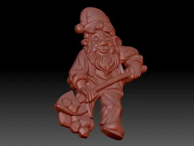 Gnome 3D print model