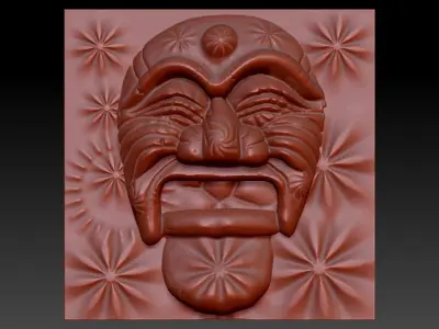 3D MASK FACE  3D model
