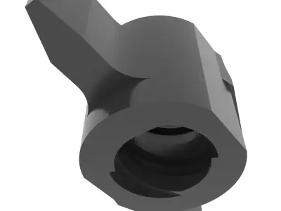 Renault Scenic 2 Trunk Lock Actuator Gear Nut 3D print model
