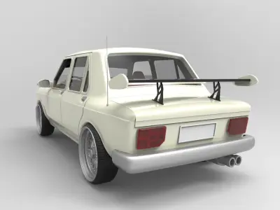 Fiat 128  3D model
