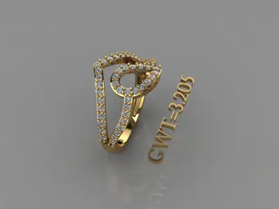 FASION  RING 3D model 3