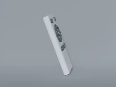 AC TV Remote Control RC Low-poly 3D model