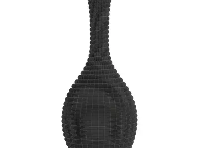 Decorative vase 06 3D model