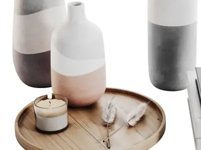 Decorative Set 014 3D model