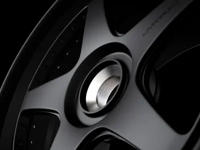 Highpoly MVforged MV5 wheel 3D model