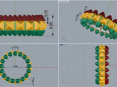Clash Ring 17142 3D print model