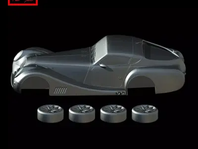 Morgan Aero SuperSports 2010 3D print model