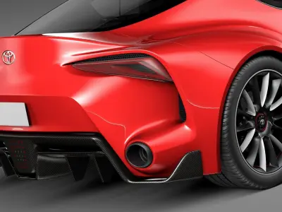 Toyota FT-1 Concept 2015 3D model