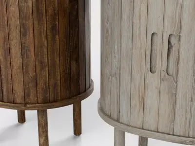 Bedside table 3D model purchase