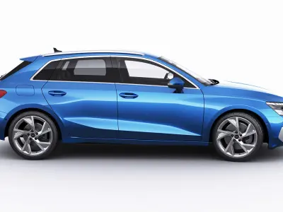 Audi A3 Sportback 2021 3D model