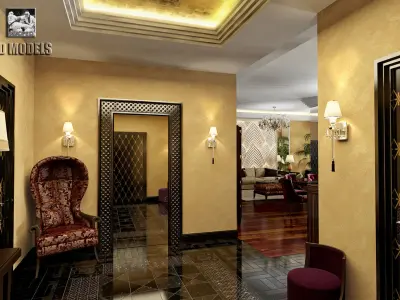 Modern Liveroom 3D model