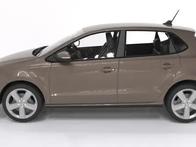 POLO TDI Hatchback Car 3D model