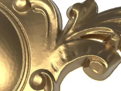  decorative pattern ready for 3D printing 3D model