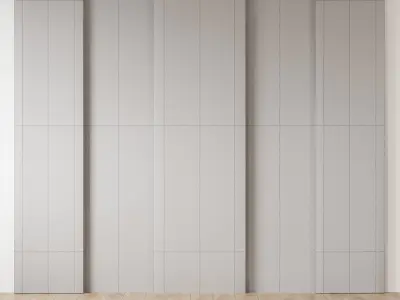 Wall Panel 01 3D model