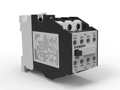 Contactor Low-poly 3D model