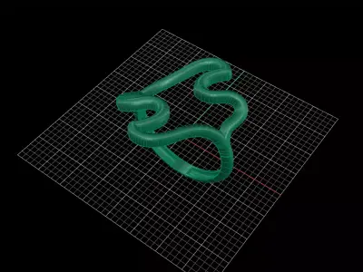 Minimal Abstract Ring 50 3D print model