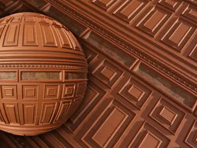 Wooden wall - PBR textures Texture