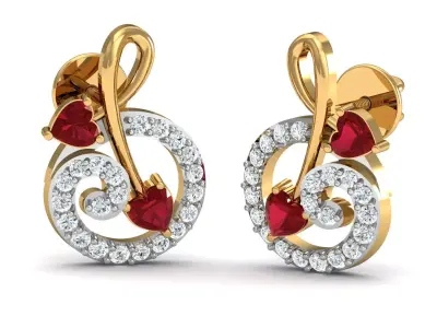 Diamond Locket Set 3D print model 26