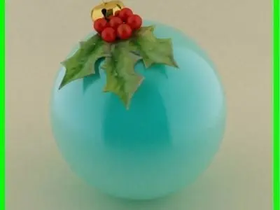 Christmas Balls Collection 3D model
