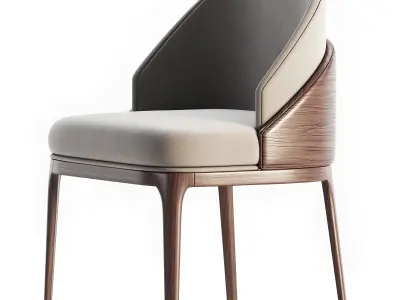 Dining chair set 17 3D model