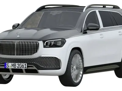 Mercedes-Maybach GLS 600 4MATIC 3D model