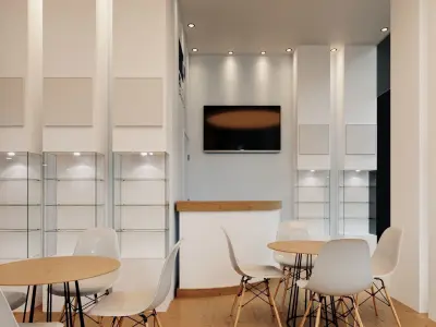 Exhibition Stand - 6m x 5m 3D model 3D model 3D model 3D model 3D model