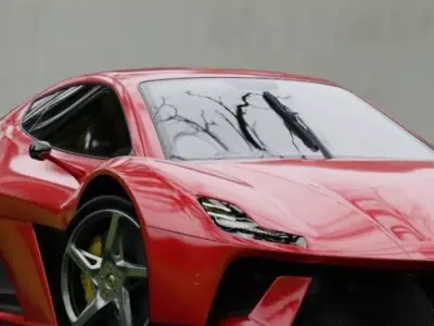 Ferrari car 3D model
