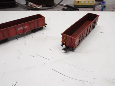 Pre supported H0 scale Eaos x 075 freight car 3D print model