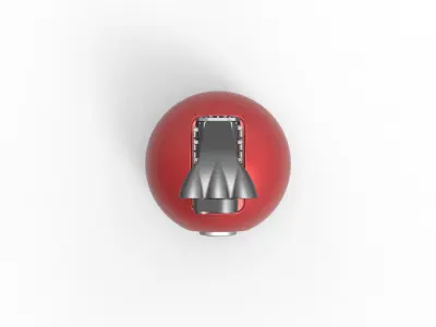 Supercharger orb 3D print model