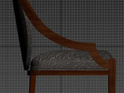 Antique Chair 2 3D model