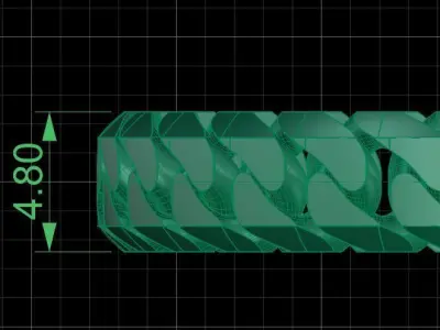 chain rings STL  3D model