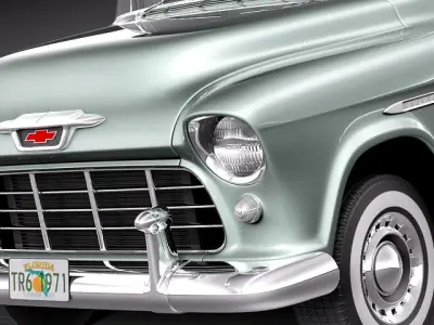 Chevrolet Pickup 1955 3D model